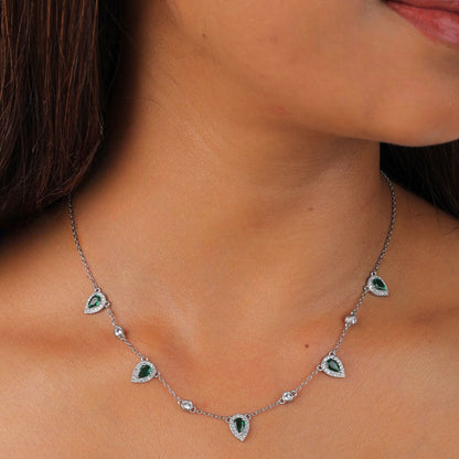 Emerald Whisper Necklace