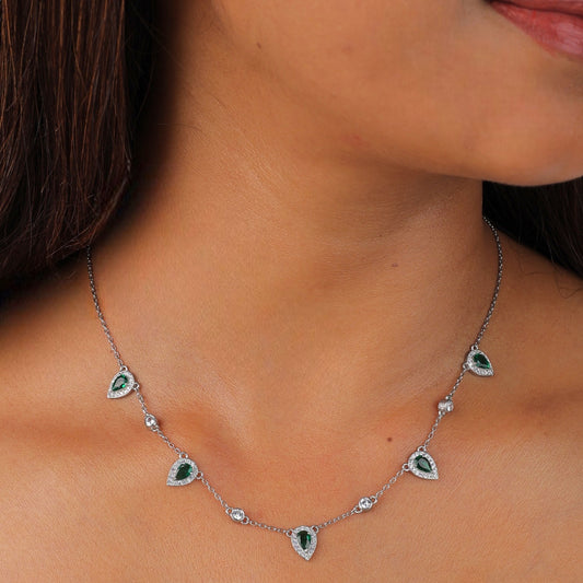 Emerald Whisper Necklace