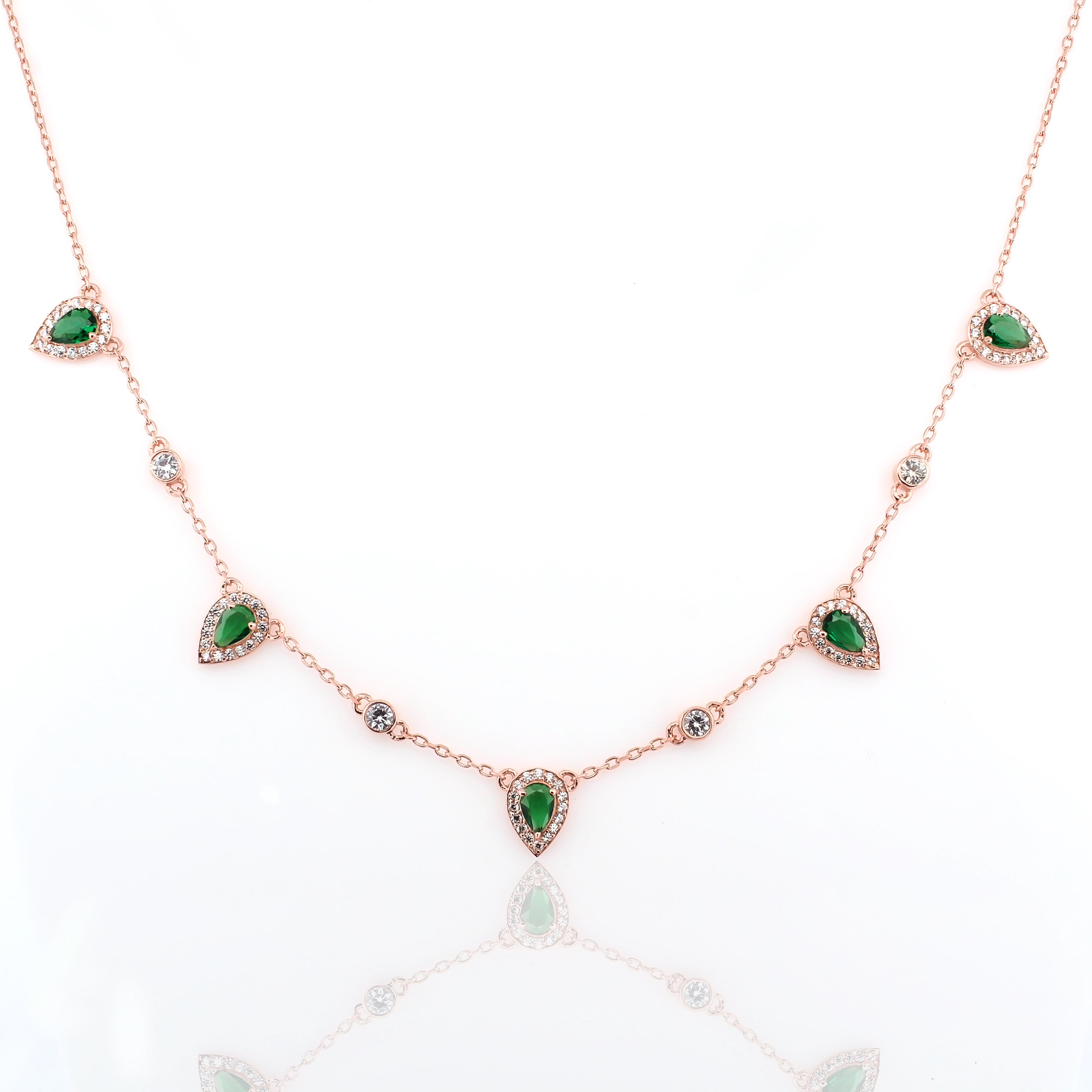 Emerald Whisper Necklace