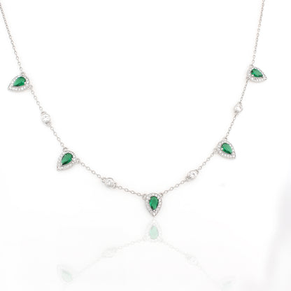 Emerald Whisper Necklace