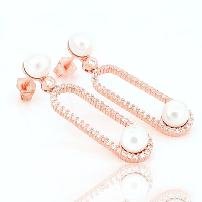 Trendsetter Chic Pearl Crystal links