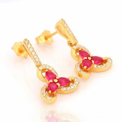 Cherry bloom spark earrings