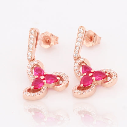 Cherry bloom spark earrings