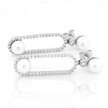 Trendsetter Chic Pearl Crystal links