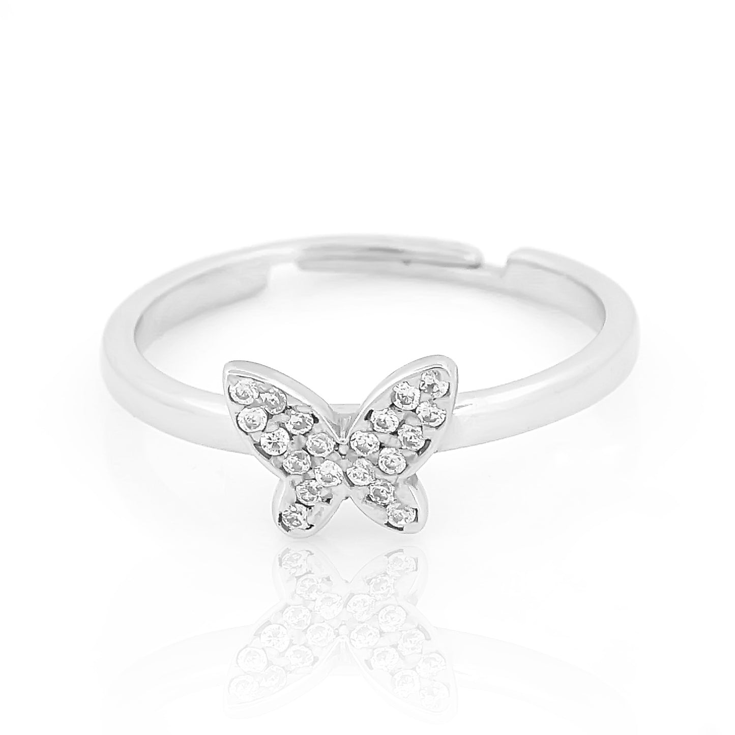 Glimmer Butterfly Ring