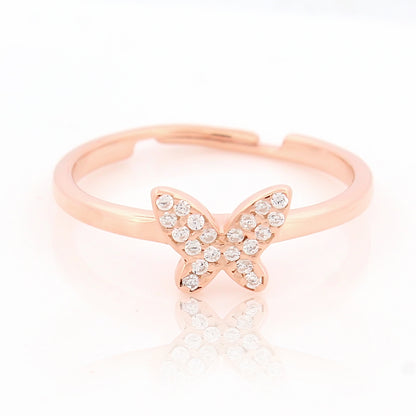 Glimmer Butterfly Ring