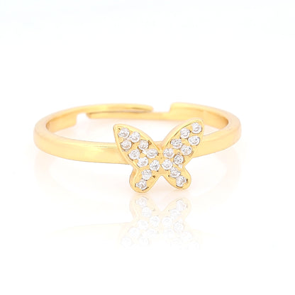 Glimmer Butterfly Ring