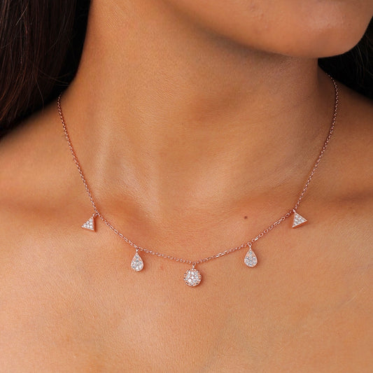 Radiant Shapes Necklace