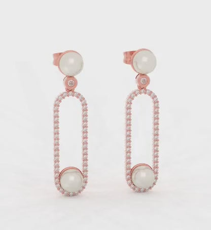 Trendsetter Chic Pearl Crystal links